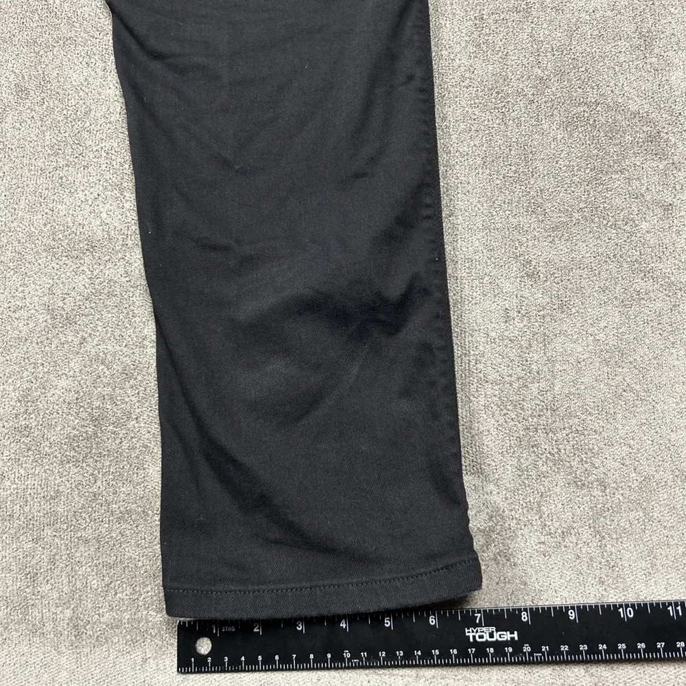 DU/ER L2X Black Denim Jeans Mens 38x30 Slim Stretch Coolmax Pants